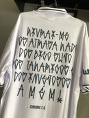 CAMISETA DE TIME CHRONIC - LIVRAI-ME - BRANCA - PLUS SIZE