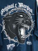 CAMISETA CHRONIC - PANTERA NEGRA - AZUL MARINHO