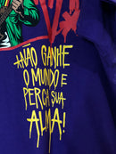 CAMISETA CHRONIC - NÃO GANHE O MUNDO E PERCA SUA ALMA - ROXA