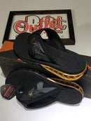 CHINELO KENNER + L7NNON - PRETO c/ DOURADO