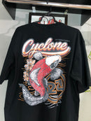 CAMISETA CYCLONE - CARPA  - PRETA