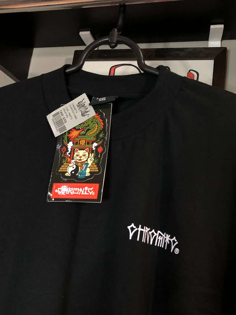 CAMISETA CHRONIC LINHA PRO OVERSIZED - VIDA MANSA