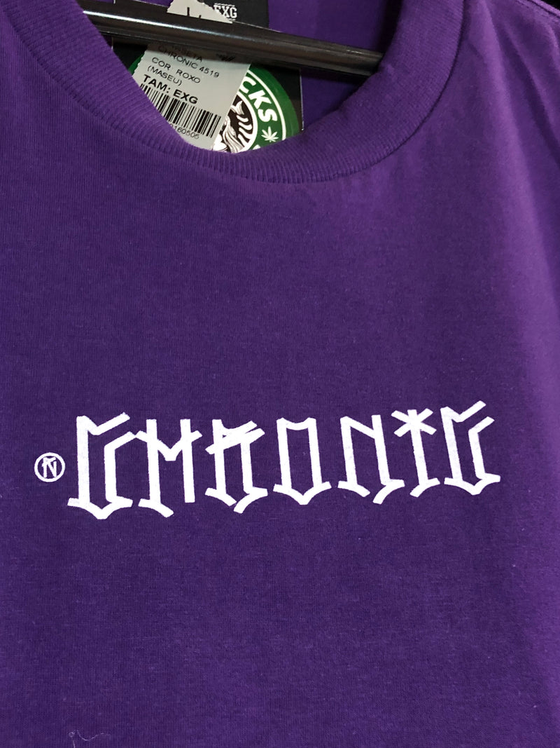 CAMISETA CHRONIC - TIGRE PORTAL - ROXA