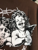 CAMISETA CHRONIC - DIA DE NADA VESPERA DE MUITO  - MARROM