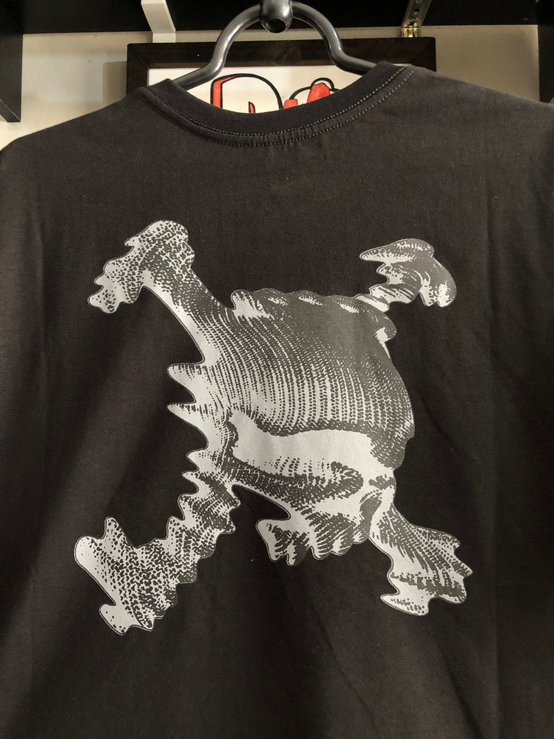 CAMISETA CUSTOM - SKULL 3D - PRETA