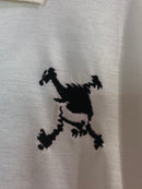 CAMISETA POLO CUSTOM - SKULL OFF WHITE