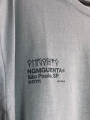 CAMISETA CHRONIC -PREDIO PEGANDO FOGO - CINZA - PLUS SIZE