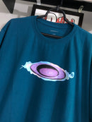 CAMISETA CUSTOM - MAD SCIENCE X PIET - VERDE AGUA