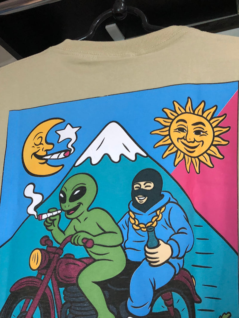 CAMISETA CHRONIC - ET MOTO - VERDE