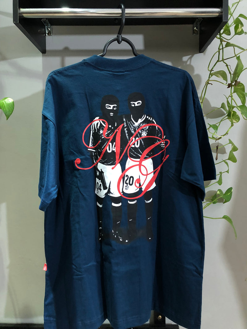 CAMISETA CHRONIC - AQUI É BRASIL - AZUL MARINHO