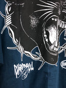 CAMISETA CHRONIC - PANTERA NEGRA - AZUL MARINHO