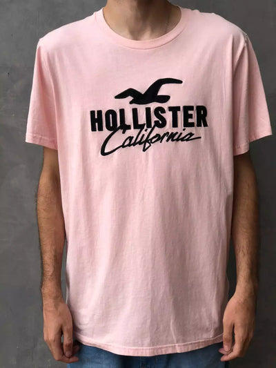 Camiseta Hollister - Logo Graphic - OutletR8