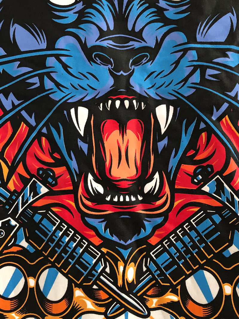 CAMISETA TRIP SIDE OVERSIZED - PANTERA NEGRA