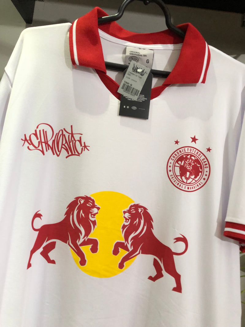 CAMISETA DE TIME CHRONIC - RB CHRONIC - BRANCA