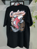 CAMISETA CYCLONE - CARPA  - PRETA
