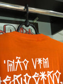 CAMISETA CHRONIC - NÃO VIM HENRDEIRO MAS VOU DEIXAR HERENÇA - LARANJA