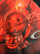 CAMISETA  CUSTOM - BOMB ORNAMENT - PRETA