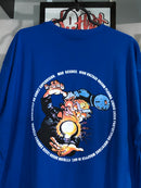 CAMISETA CUSTOM - MAD SPACE AND TIME SCIENCE - AZUL