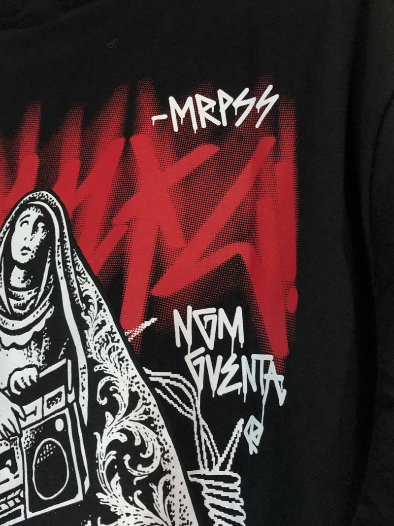 CAMISETA CHRONIC - SANTA SOM - PRETO