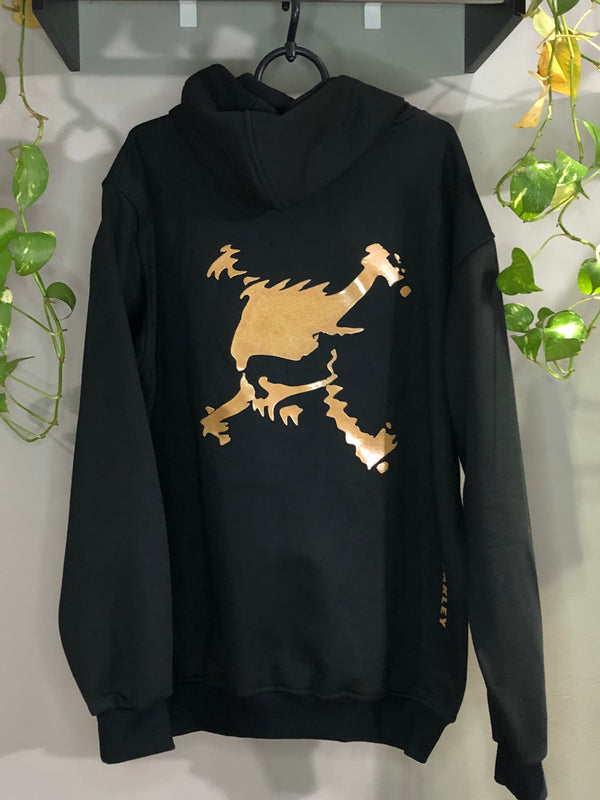 MOLETOM CANGURU CUSTOM - SKULL GOLD