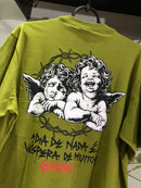 CAMISETA CHRONIC - DIA DE NADA VESPERA DE MUITO  - VERDE