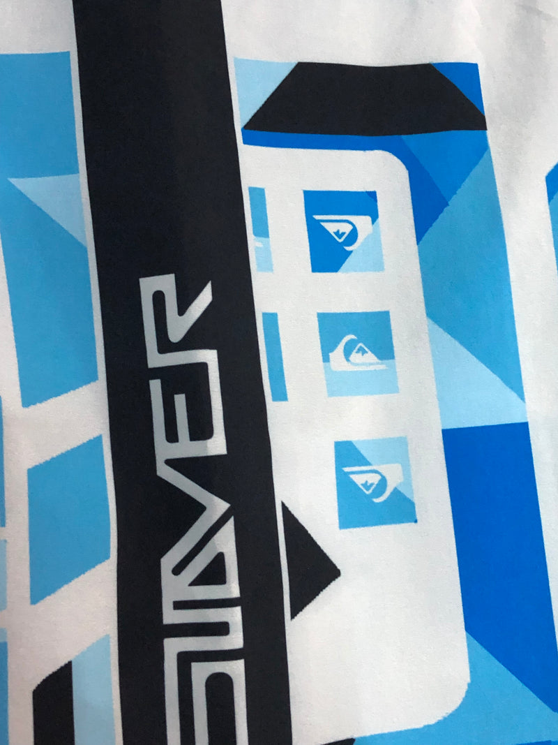 BERMUDA QUIKSILVER EDITION - LETREIRO AZUL