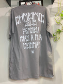 CAMISETA CHRONIC - DEUS PERDOA MAS A RUA COBRA - CINZA
