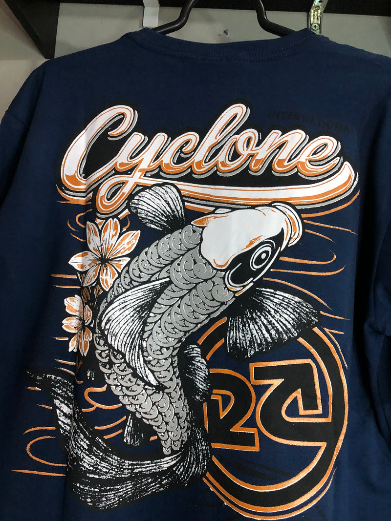 CAMISETA CYCLONE - CARPA - AZUL MARINHO