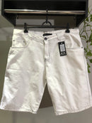 BERMUDA JEANS CUSTOM - SKULL - BRANCA