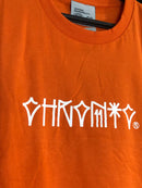CAMISETA CHRONIC - NÃO VIM HENRDEIRO MAS VOU DEIXAR HERENÇA - LARANJA