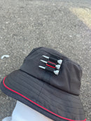 BUCKET CUSTOM - GOLF PRETO C/ VERMELHO