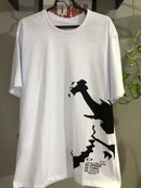 CAMISETA CUSTOM - SKULL PIET - BRANCA