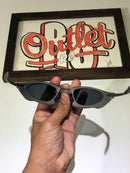 PENNY DO CYCLOPE X-METAL - LENTES DARK RUBY C/ SIDE BLINDER