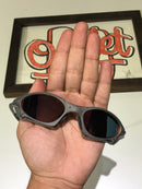 PENNY DO CYCLOPE X-METAL - LENTES DARK RUBY C/ SIDE BLINDER