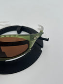 PLANTARIS OAKLEY - GREEN MATTE | LENTE MARROM POLARIZADA  (COMPRE UM ÓCULOS E ESCOLHA O SEGUNDO GRÁTIS)