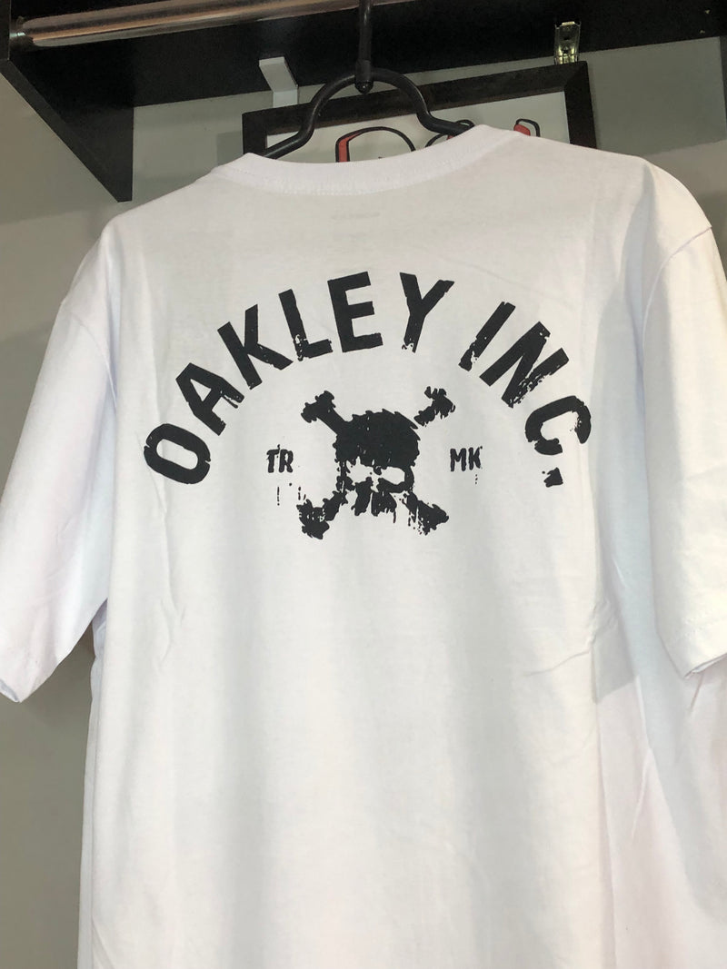 CAMISETA CUSTOM -  SKULL INC COSTA - BRANCA