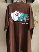 CAMISETA CHRONIC - GRAFITE - MARROM - PLUS SIZE