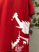 CAMISETA CUSTOM - SKULL PIET - VERMELHA