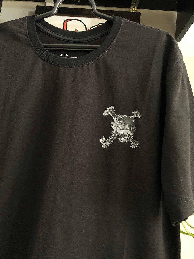 CAMISETA CUSTOM - SKULL 3D - PRETA