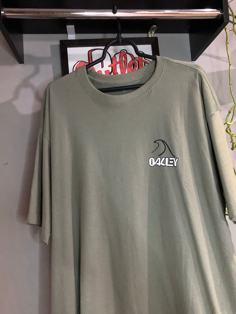 CAMISETA CUSTOM - ONDA - VERDE