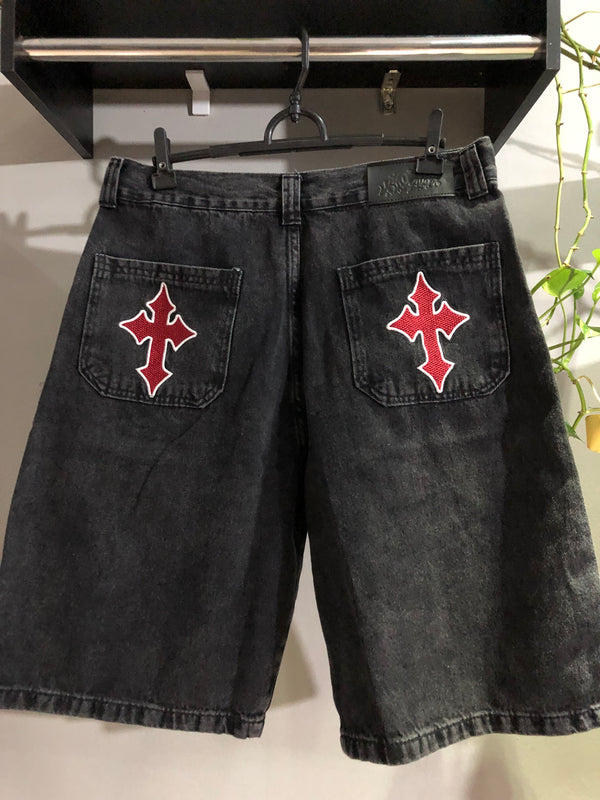 BERMUDA JEANS TRIP SIDE - CRUZ