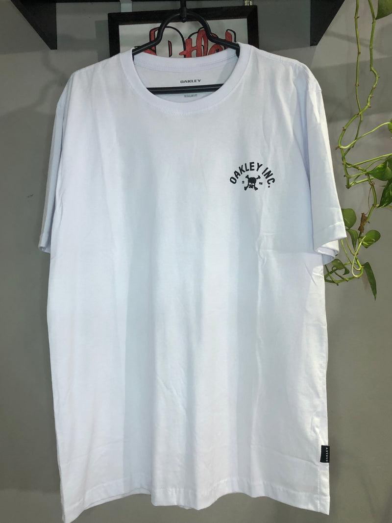 CAMISETA CUSTOM -  SKULL INC COSTA - BRANCA
