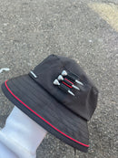 BUCKET CUSTOM - GOLF PRETO C/ VERMELHO