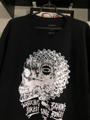 CAMISETA CUSTOM - CRANIO  - PRETA