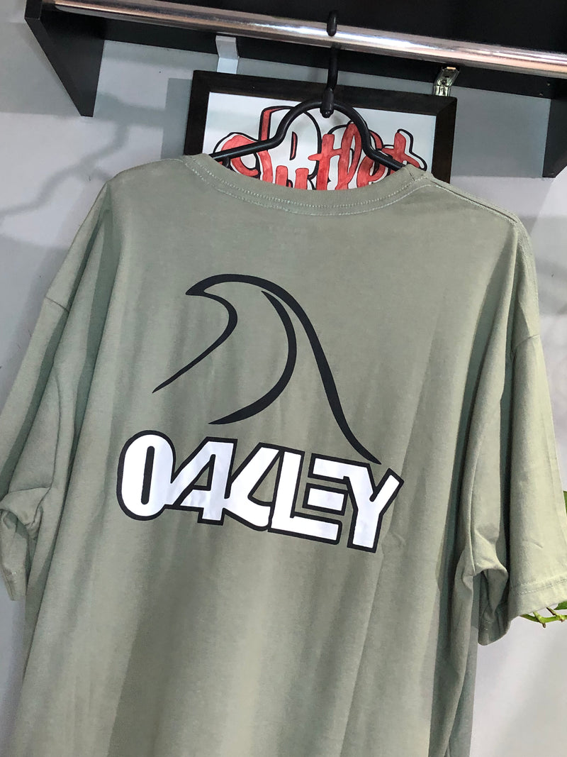 CAMISETA CUSTOM - ONDA - VERDE