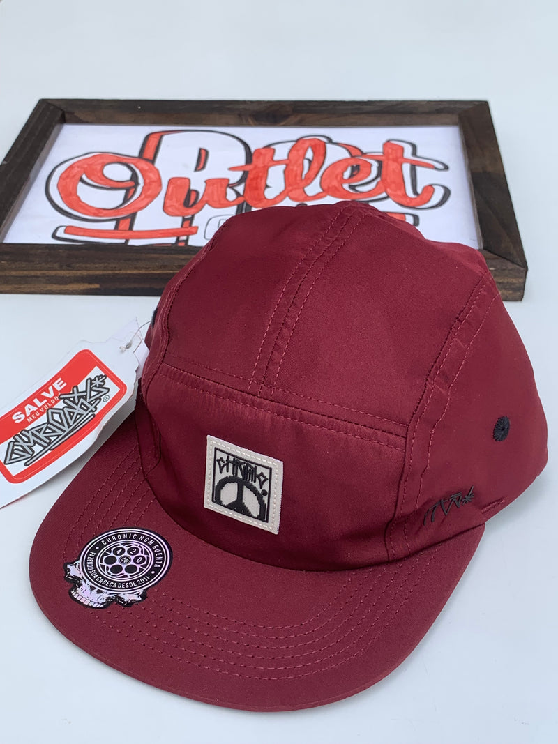 BONÉ FIVE PANEL CHRONIC - PAZ !