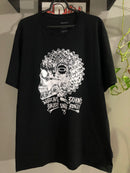 CAMISETA CUSTOM - CRANIO  - PRETA