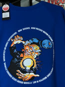 CAMISETA CUSTOM - MAD SCIENCE - AZUL