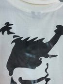 CAMISETA POLO CUSTOM - SKULL OFF WHITE