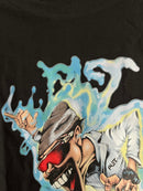 CAMISETA  CUSTOM - MAD SCIENCE X PIET - PRETA